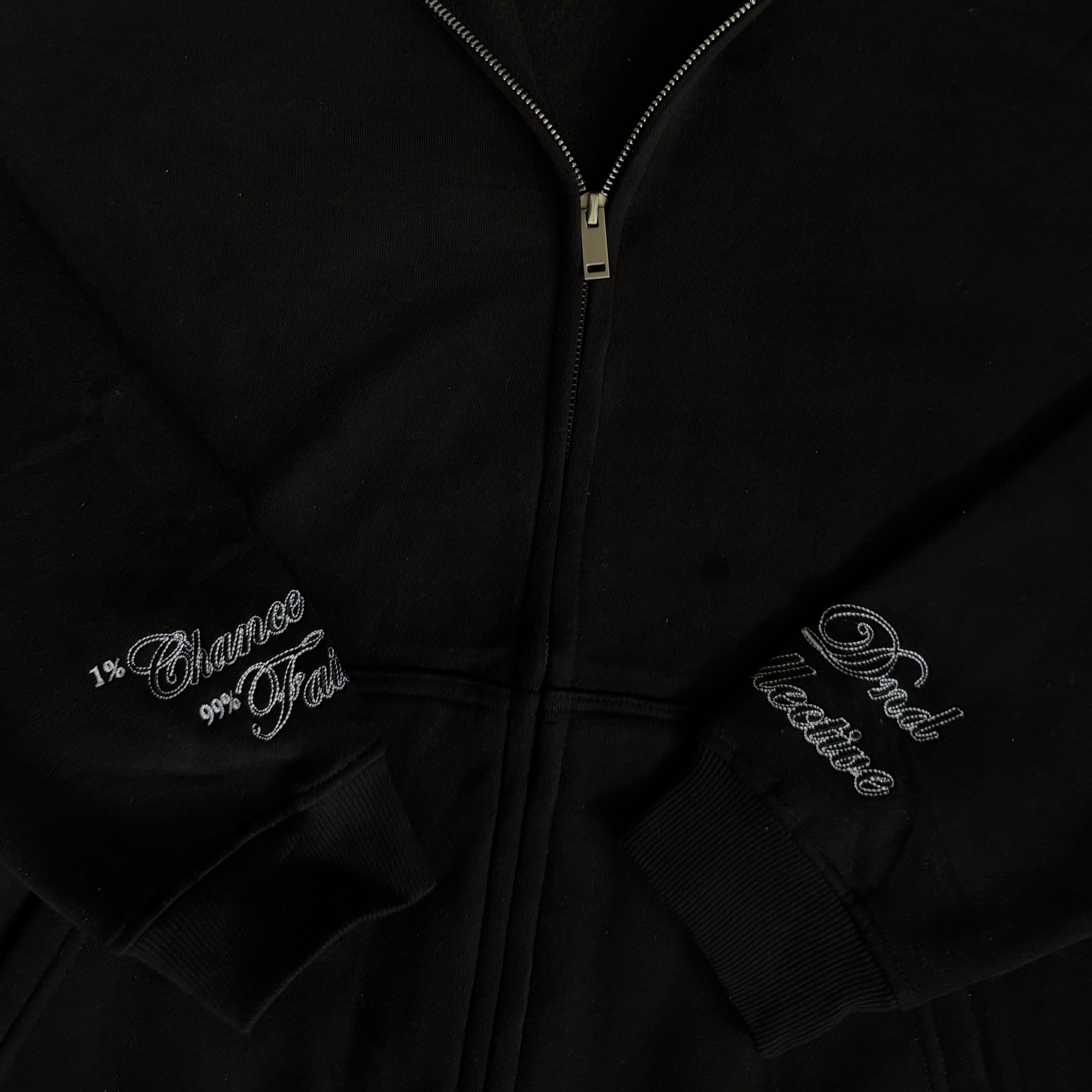 1% Chance 99% Faith, Zipper
